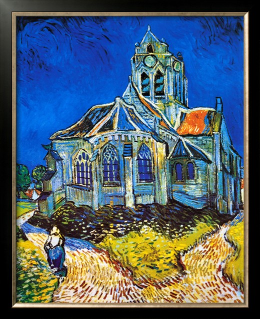 Church At Auvers, C.1896 By Vincent Van Gogh